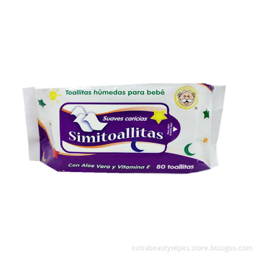 Lingettes humides pour emballage tissulaire avec couvercle en plastique